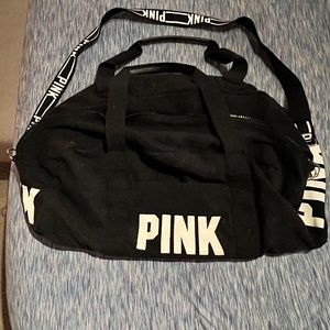 Vs pink duffel bag